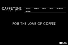 Tablet Screenshot of caffetini.com.au